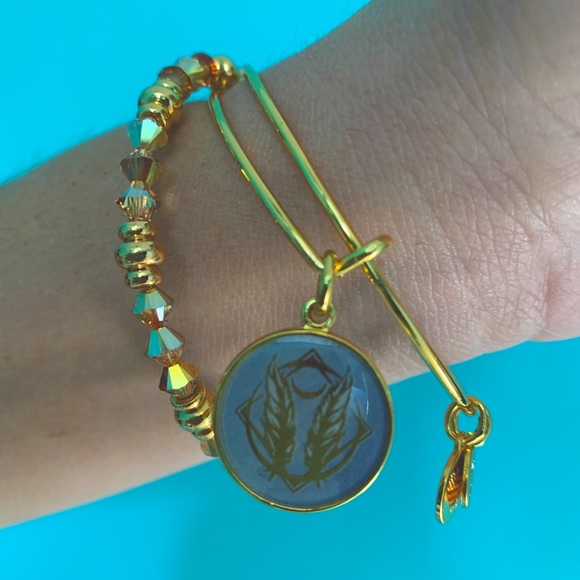 Alex and Ani duo Godspeed bracelet - Picture 2 of 4